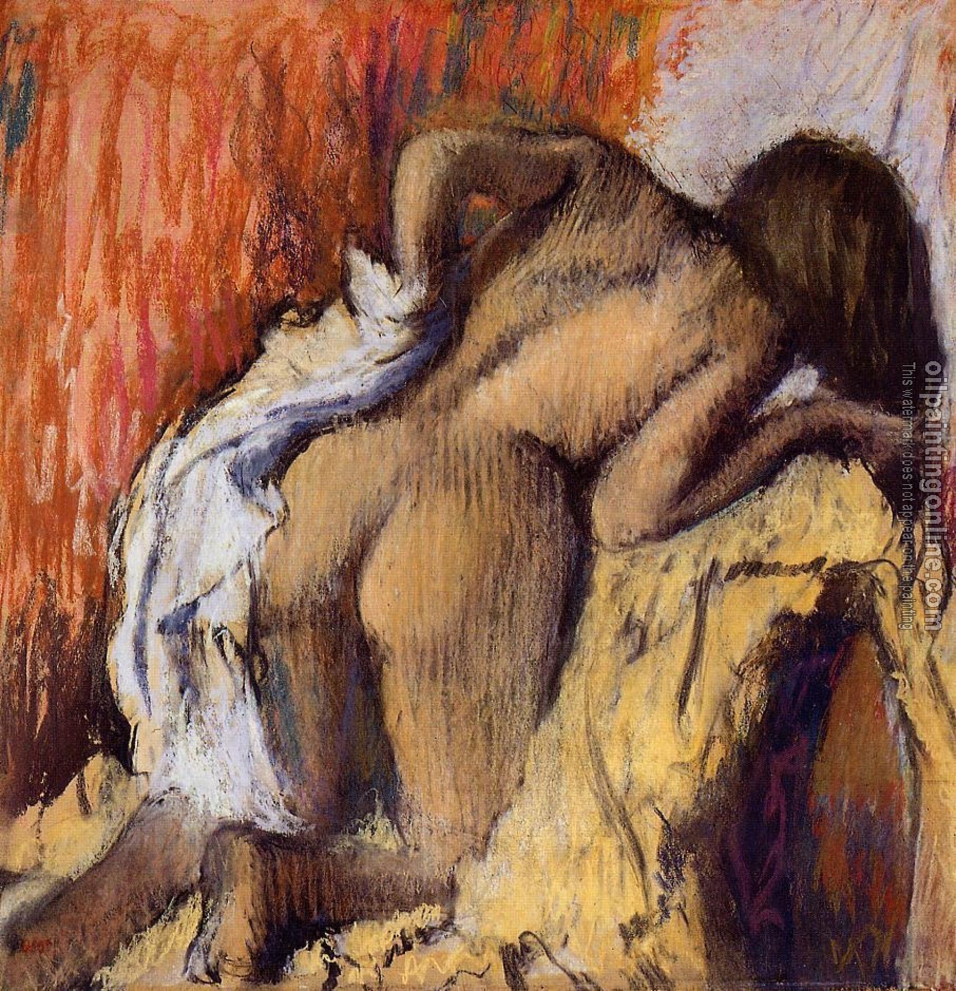 Degas, Edgar - Woman Drying Herself